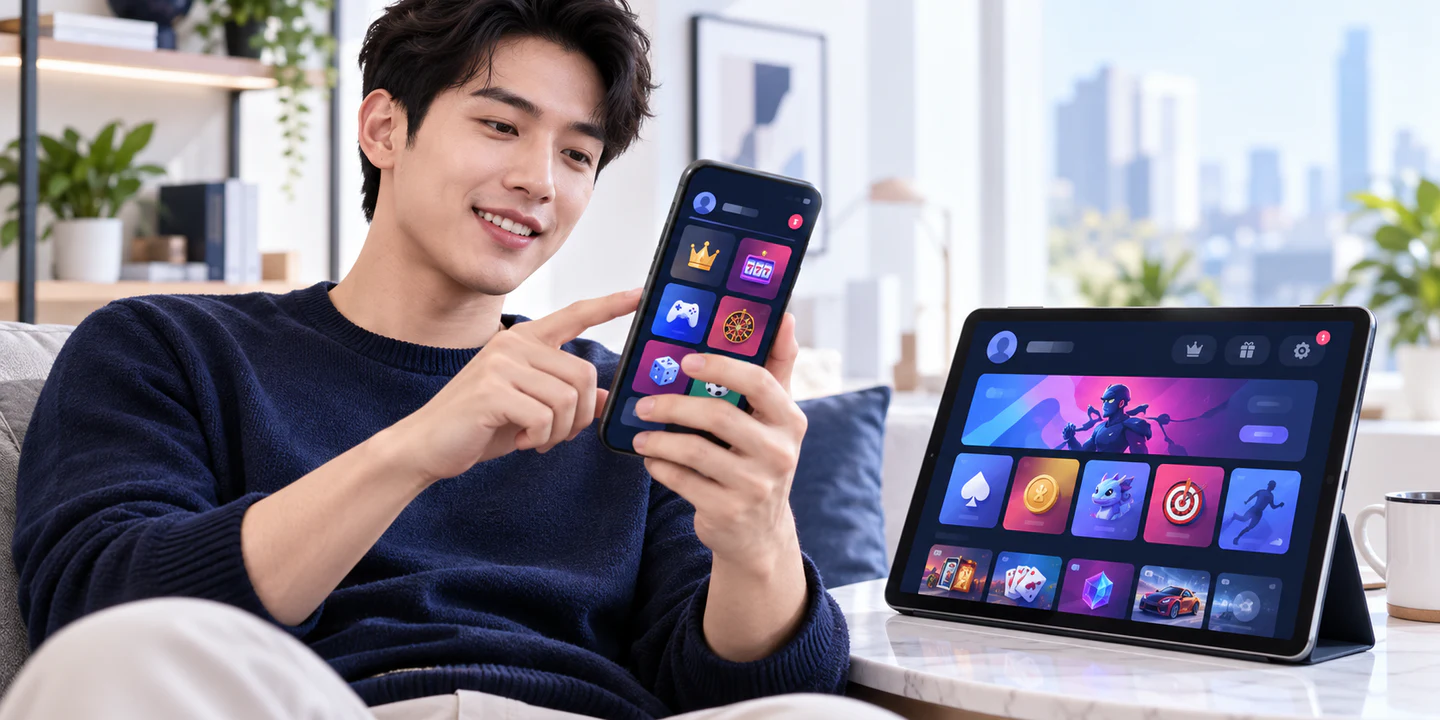APP 888P - game cùng giao dịch di động: chơi và theo dõi giao dịch